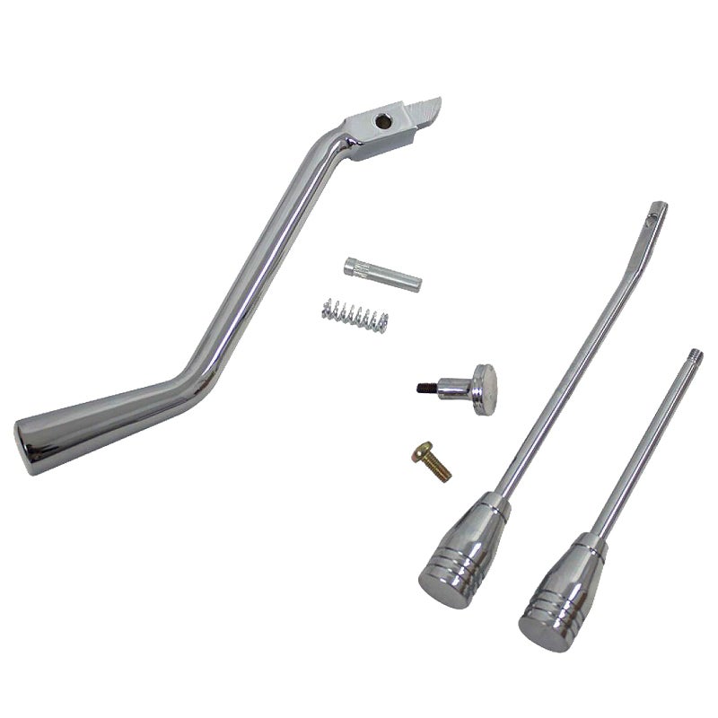 BST BSSP for 1967-1994 GM Column Shifter Lever Turn Signal Hazard Boots Tilt Kit Polished Aluminum Compatible with Chevrolet Chevy Buick Pontiac Cadillac Buick Oldsmobile - Image 1